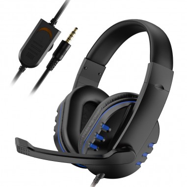 Casque de jeu filaire avec Microphone, pour PC, ordinateur portable, PS4,  PS5, Station de jeu 4, 5, Nintendo Switch, tablette