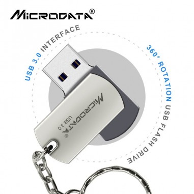 Mini clé usb 3.0 métallique haute vitesse, support à mémoire de 16gb 32gb  64gb 128gb, disque U, cadeau