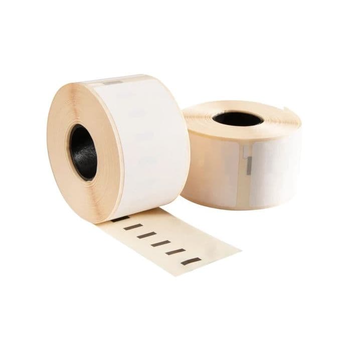 Rouleau d'étiquettes compatible Dymo 99014 / S0722430 - blanc