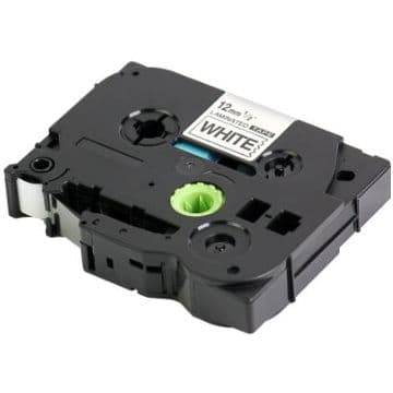 Ruban cassette compatible Brother TZE231 - noir, blanc