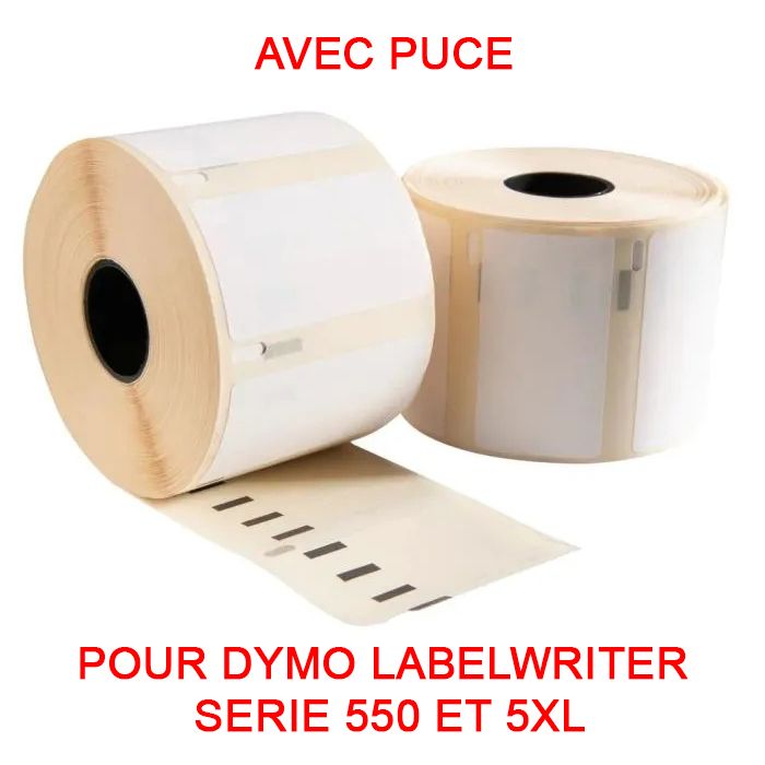 Rouleau d'étiquettes compatible Dymo 11354 / S0722540