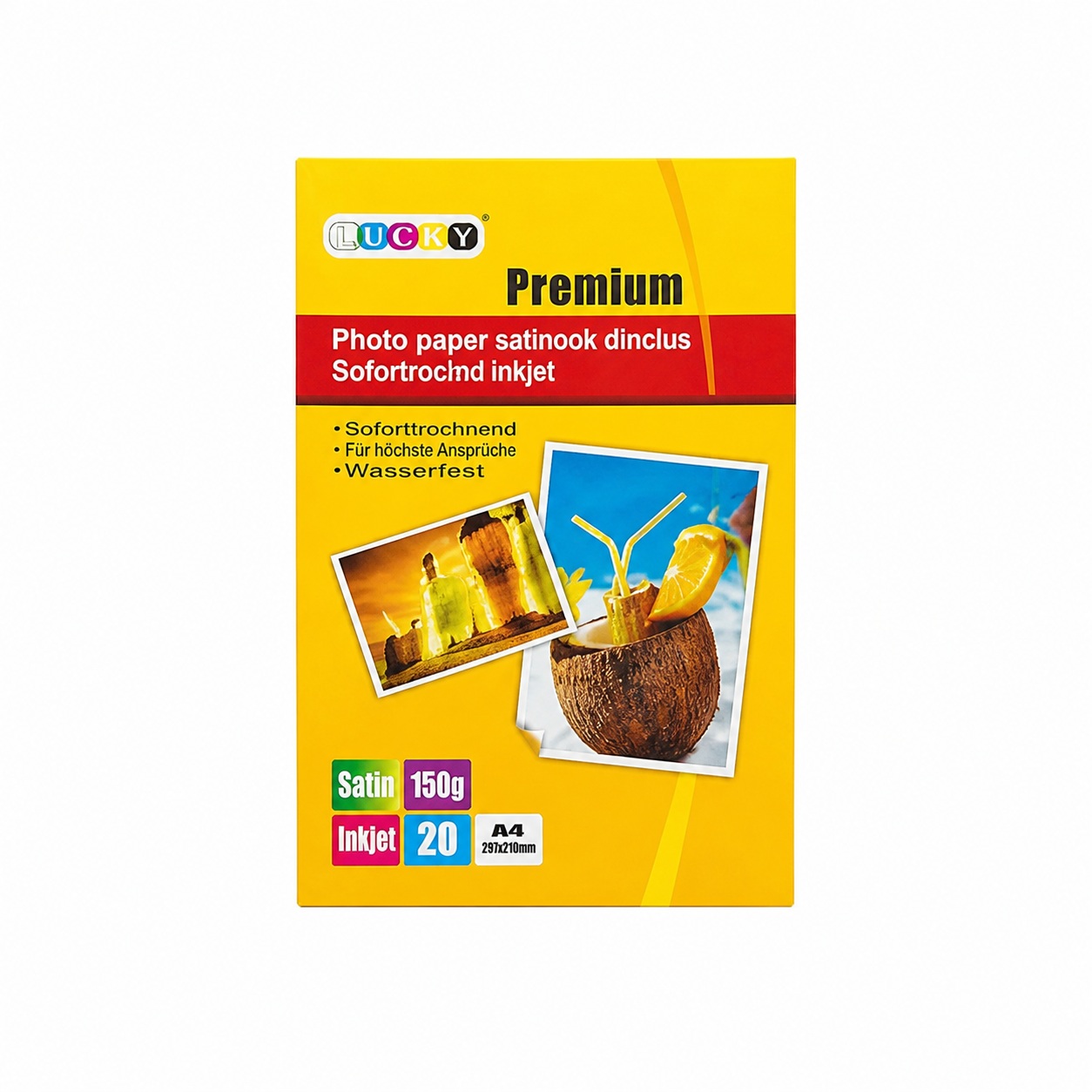 Papiers photo brillant - A4 - 20 feuilles - 230g